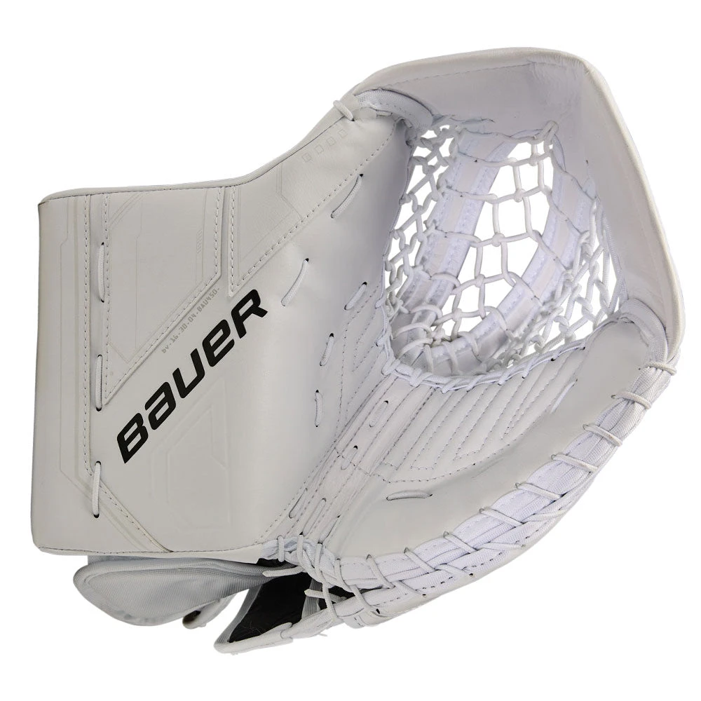 BAUER SUPREME M5 PRO INTERMEDIATE CATCHER - WHITE 3 BAUER SUPREME M5 PRO INTERMEDIATE CATCHER - WHITE