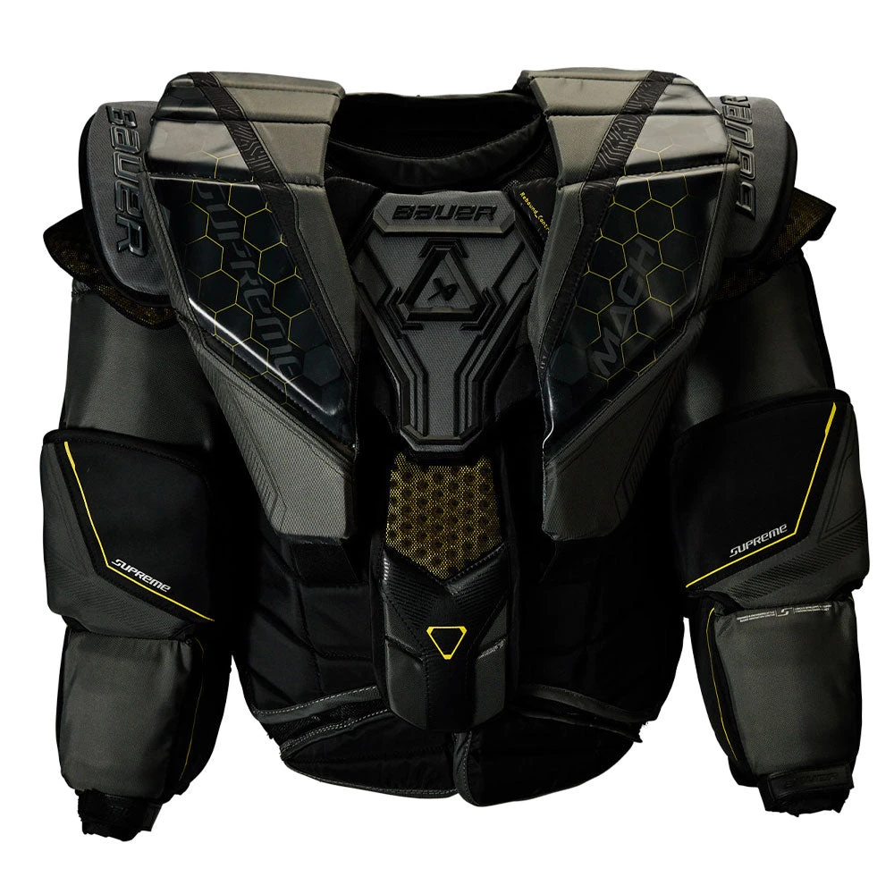 BAUER SUPREME MACH SENIOR CHEST PROTECTOR 3 BAUER SUPREME MACH SENIOR CHEST PROTECTOR