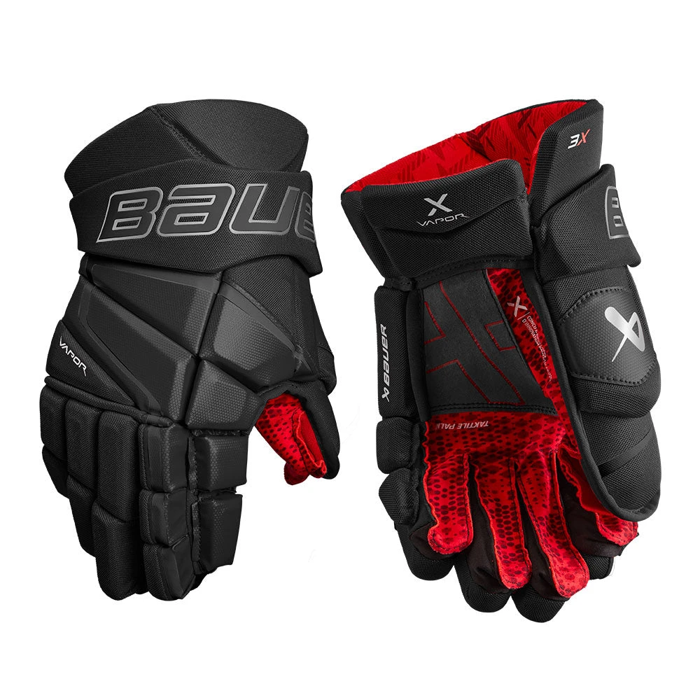 BAUER VAPOR 3X SENIOR HOCKEY GLOVES 4 BAUER VAPOR 3X SENIOR HOCKEY GLOVES - Image 2