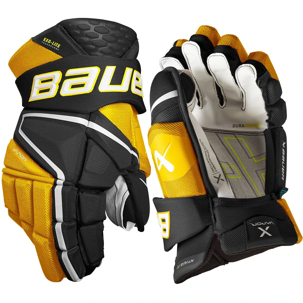 BAUER VAPOR HYPERLITE INTERMEDIATE HOCKEY GLOVES 6 BAUER VAPOR HYPERLITE INTERMEDIATE HOCKEY GLOVES - Image 4