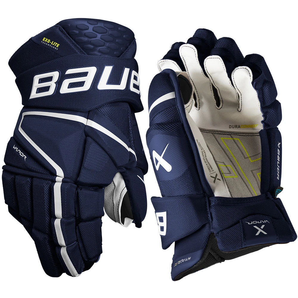 BAUER VAPOR HYPERLITE INTERMEDIATE HOCKEY GLOVES 8 BAUER VAPOR HYPERLITE INTERMEDIATE HOCKEY GLOVES - Image 6