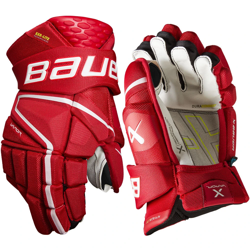 BAUER VAPOR HYPERLITE INTERMEDIATE HOCKEY GLOVES 10 BAUER VAPOR HYPERLITE INTERMEDIATE HOCKEY GLOVES - Image 8