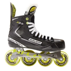 BAUER VAPOR X3.5 SENIOR INLINE ROLLER SKATES -Hockey Shop BAUER VAPOR X3.5 INLINE ROLLER SKATES SIDE