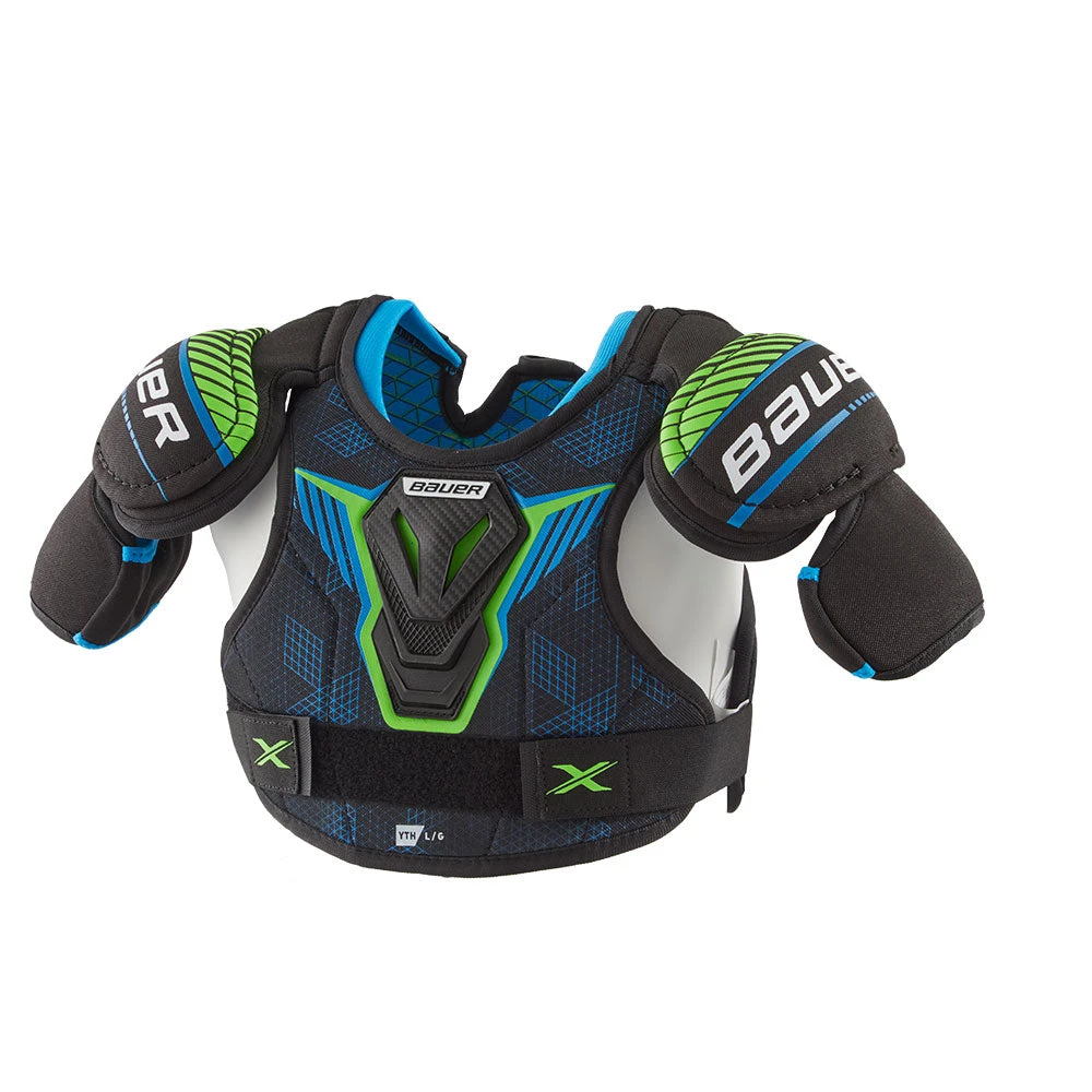 BAUER X YOUTH HOCKEY SHOULDER PADS 3 BAUER X YOUTH HOCKEY SHOULDER PADS