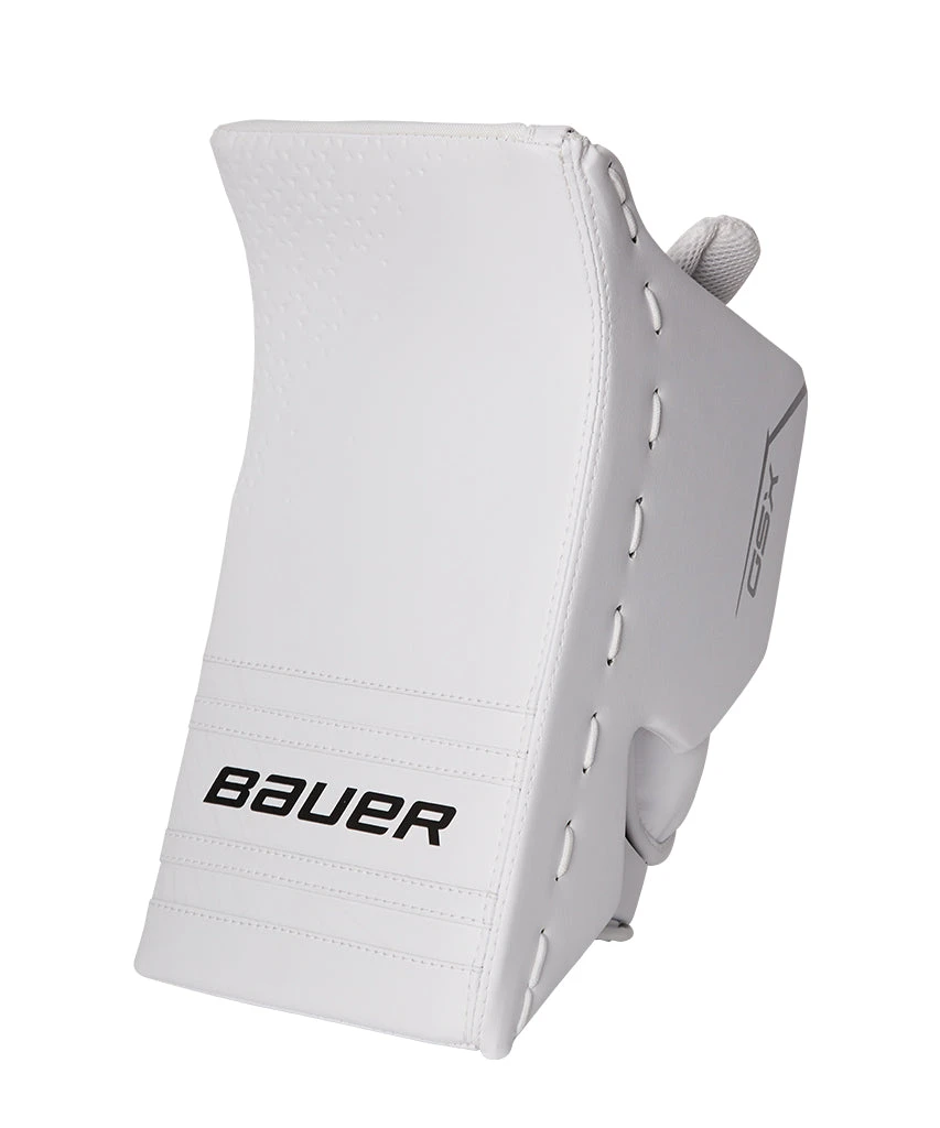 BAUER GSX INTERMEDIATE GOALIE BLOCKER 3 BAUER GSX INTERMEDIATE GOALIE BLOCKER