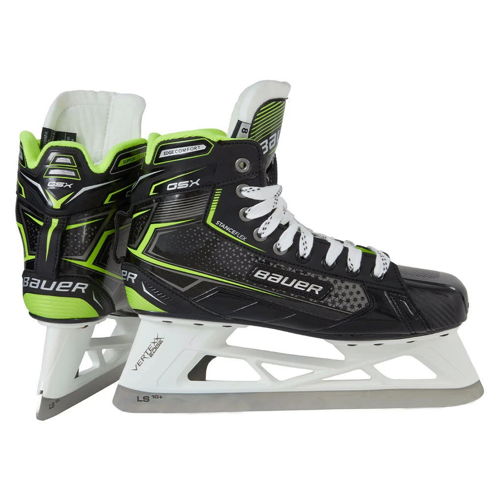 BAUER GSX JUNIOR GOALIE SKATES 3 BAUER GSX JUNIOR GOALIE SKATES