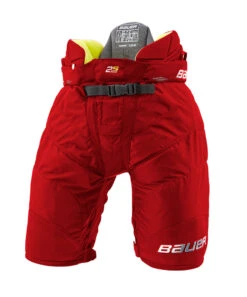 BAUER SUPREME 2S PRO JUNIOR HOCKEY PANTS -Hockey Shop Bauer Supreme 2S Pro Hockey Pants Back Red