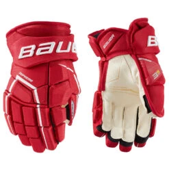 BAUER SUPREME 3S PRO INTERMEDIATE HOCKEY GLOVES -Hockey Shop Bauer Supreme 3S Pro Hockey Gloves Red 7f2c2674 fe95 446f 8f69 0e6a4cae8885