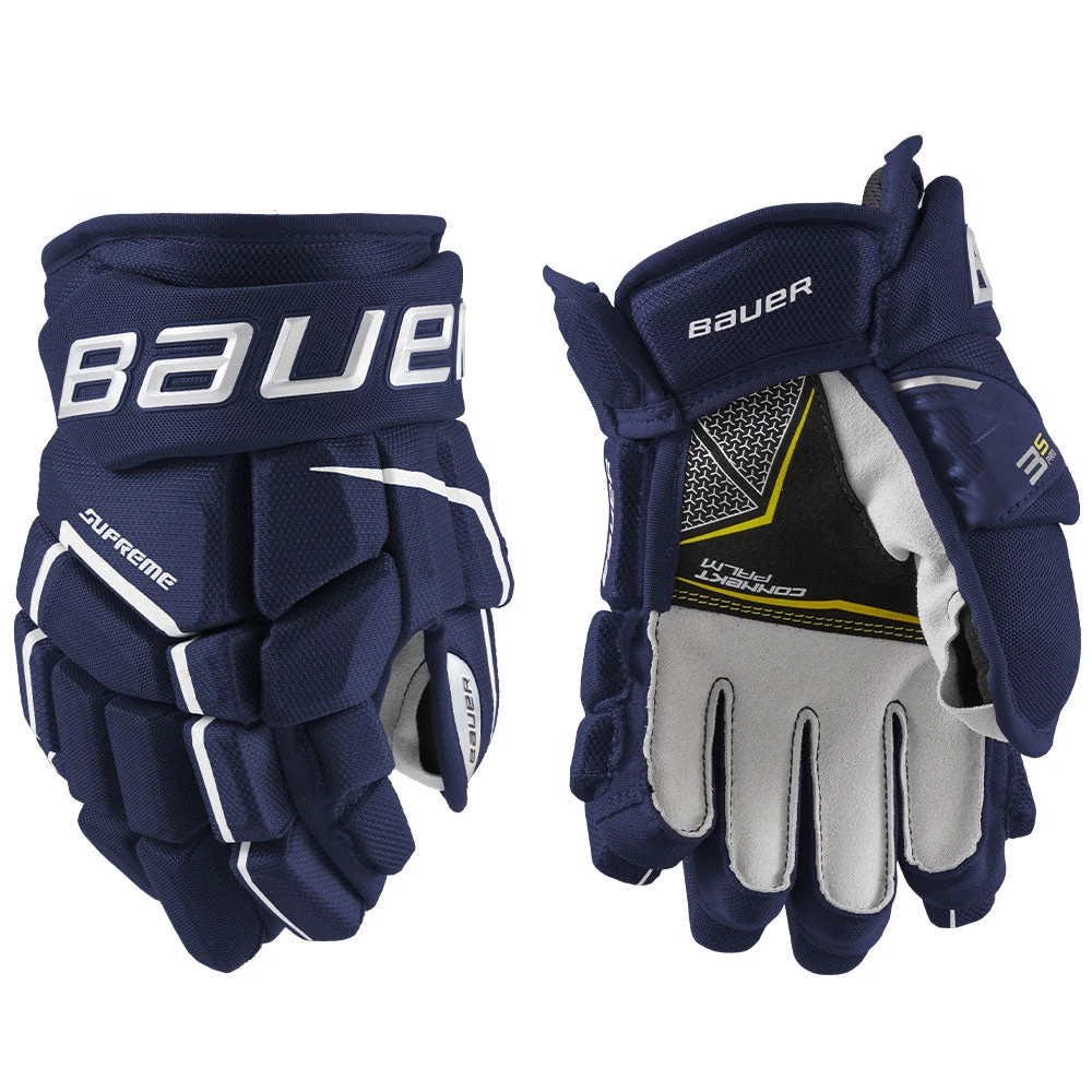 BAUER SUPREME 3S PRO JUNIOR HOCKEY GLOVES 4 BAUER SUPREME 3S PRO JUNIOR HOCKEY GLOVES - Image 2