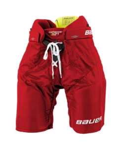 BAUER SUPREME S27 SENIOR HOCKEY PANTS -Hockey Shop Bauer Supreme S27 Hockey Pants Front Red