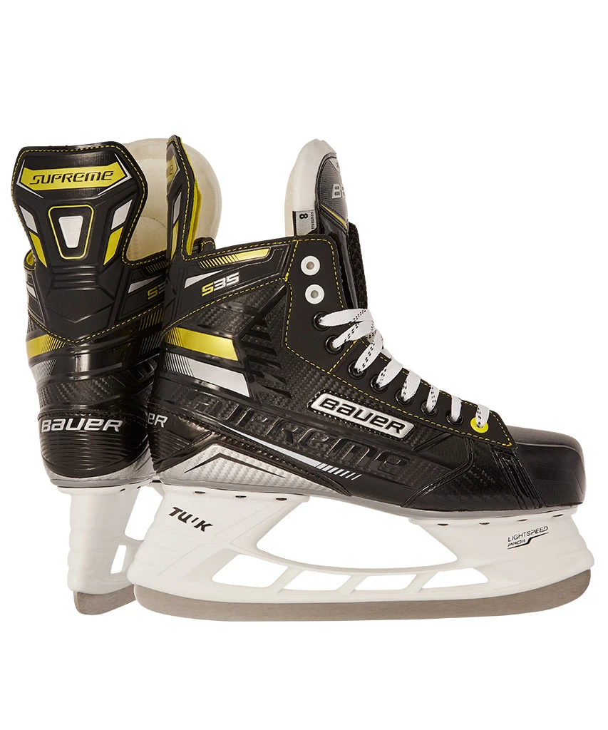 BAUER SUPREME S35 SENIOR HOCKEY SKATES 3 BAUER SUPREME S35 SENIOR HOCKEY SKATES