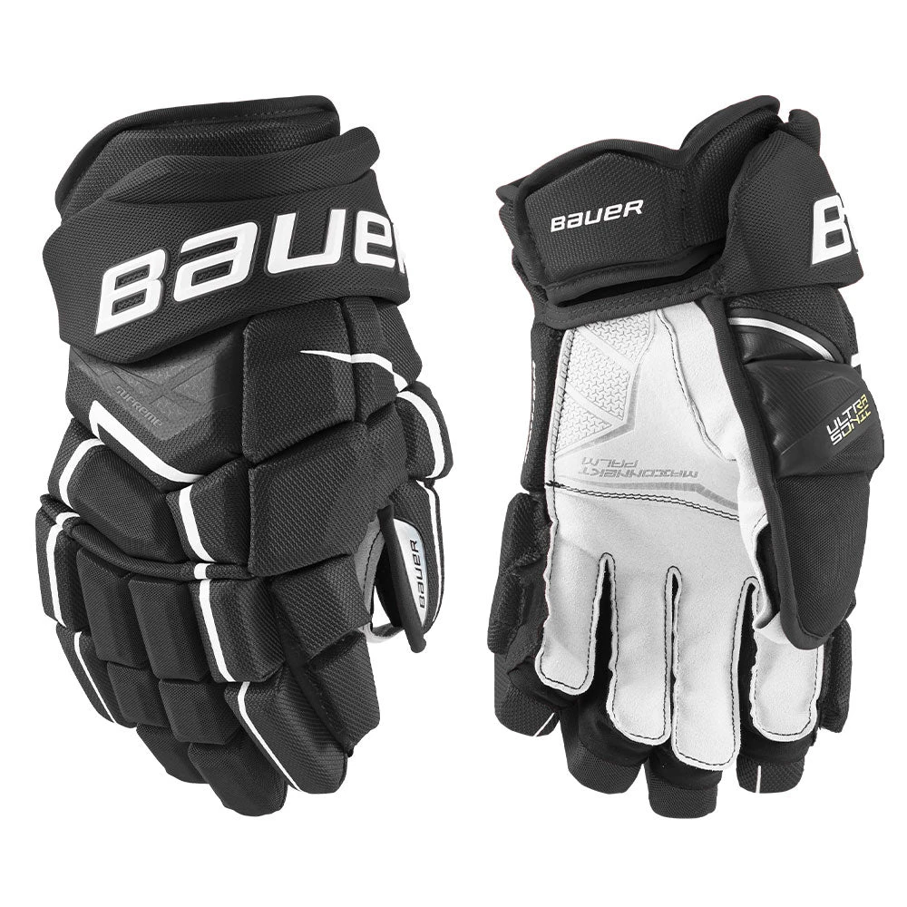 BAUER SUPREME ULTRA SONIC INTERMEDIATE HOCKEY GLOVES 5 BAUER SUPREME ULTRA SONIC INTERMEDIATE HOCKEY GLOVES - Image 3