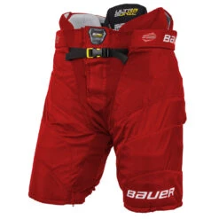 BAUER SUPREME ULTRA SONIC SENIOR HOCKEY PANTS -Hockey Shop Bauer Supreme Ultra Sonic Senior Hockey Pants Red
