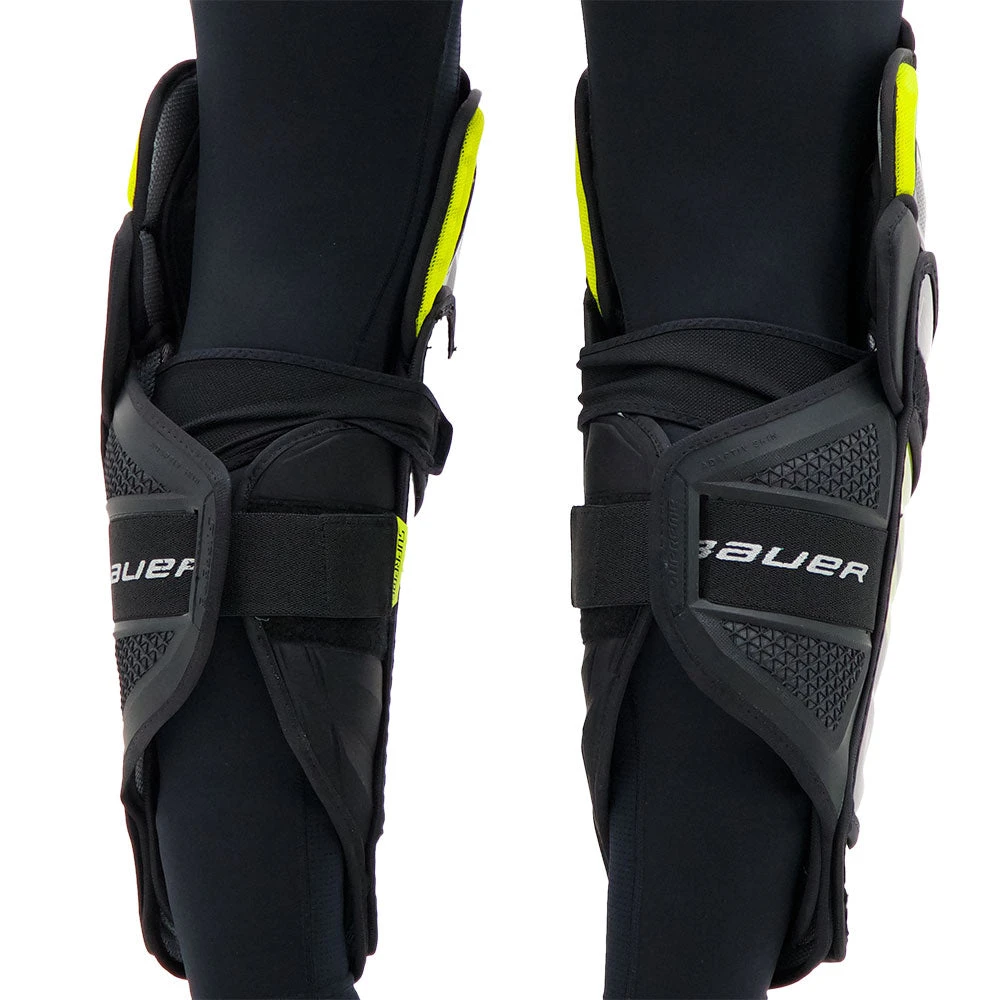 BAUER SUPREME ULTRA SONIC SENIOR HOCKEY SHIN PADS 4 BAUER SUPREME ULTRA SONIC SENIOR HOCKEY SHIN PADS - Image 2