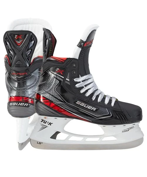 BAUER VAPOR 2X YOUTH HOCKEY SKATES 3 BAUER VAPOR 2X YOUTH HOCKEY SKATES