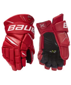 BAUER VAPOR 2X PRO SENIOR HOCKEY GLOVES -Hockey Shop Bauer Vapor 2X Pro Hockey Gloves Red