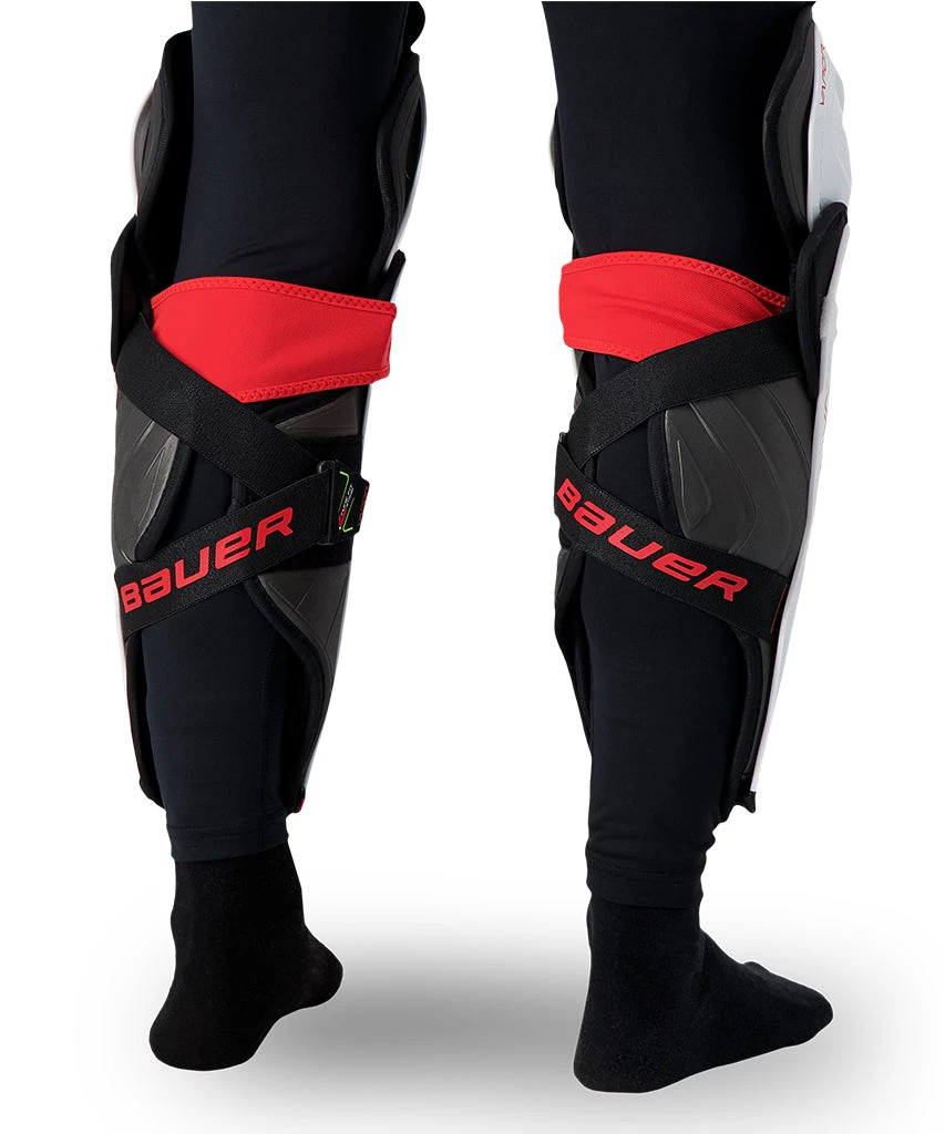 BAUER VAPOR 2X JUNIOR HOCKEY SHIN PADS 4 BAUER VAPOR 2X JUNIOR HOCKEY SHIN PADS - Image 2