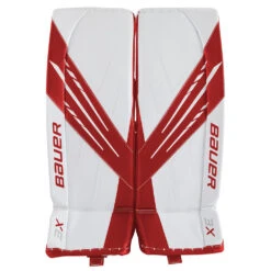 BAUER VAPOR 3X INTERMEDIATE GOALIE PADS 15 BAUER VAPOR 3X INTERMEDIATE GOALIE PADS -Hockey Shop Bauer Vapor 3X Goalie Pads White Red 7a8d731b 0ba3 422f a2b5 230fa835c200