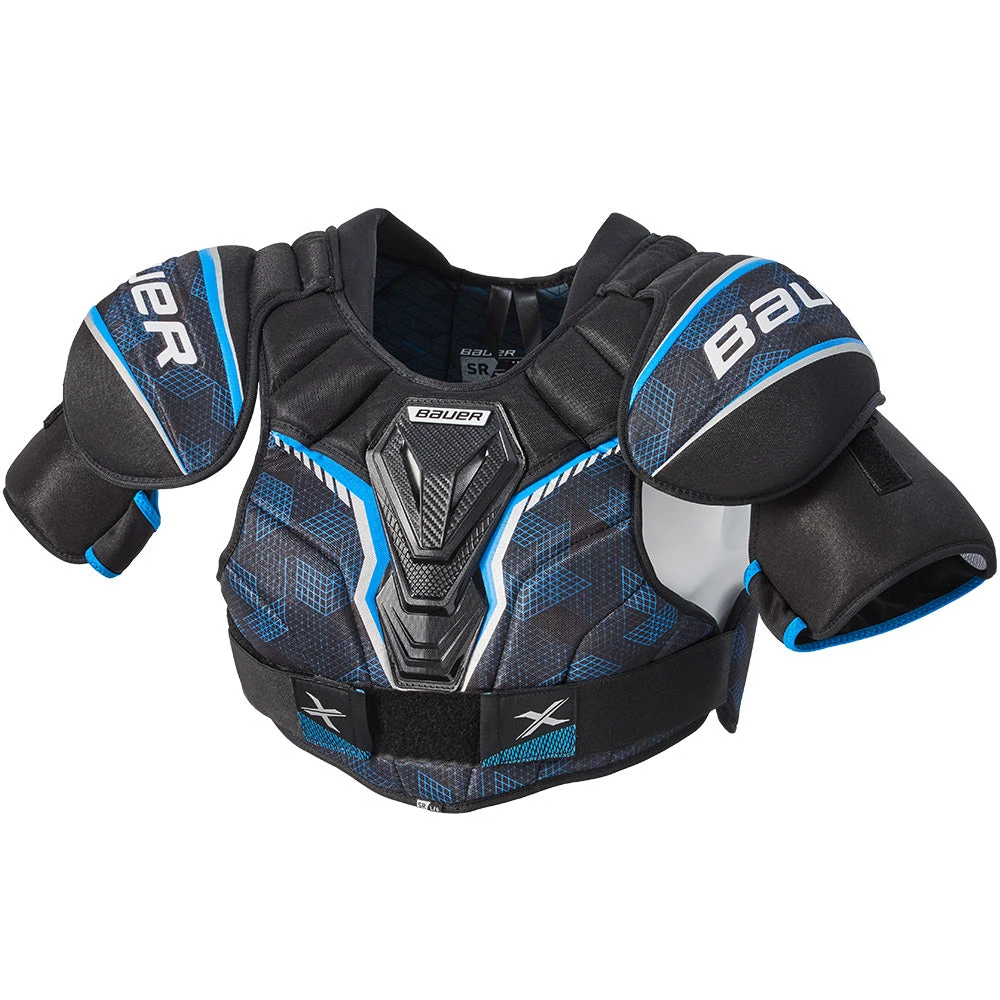 BAUER X INTERMEDIATE HOCKEY SHOULDER PADS 3 BAUER X INTERMEDIATE HOCKEY SHOULDER PADS