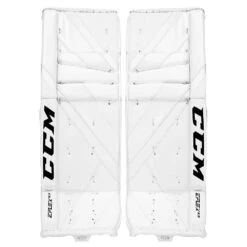 CCM EXTREME FLEX E5.9 INTERMEDIATE GOALIE PADS -Hockey Shop CCM Extreme Flex E5.9 Goalie Pads White
