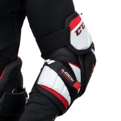 CCM JETSPEED FT4 PRO JUNIOR HOCKEY ELBOW PADS -Hockey Shop CCM JETSPEED FT4 PRO JUNIOR ELBOW PADS FRONT