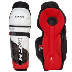CCM JETSPEED FT485 JUNIOR HOCKEY SHIN PADS