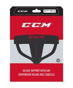 Elite CCM PRO DELUXE SUPPORT SENIOR JOCK WITH CUP -Hockey Shop CCM PRO DELUXE SUPPORT SR JOCK WITH CUP 802808100322