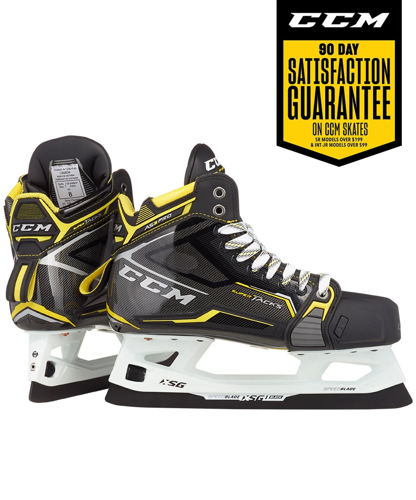 CCM SUPER TACKS AS3 PRO SENIOR GOALIE SKATES 10 CCM SUPER TACKS AS3 PRO SENIOR GOALIE SKATES - Image 8