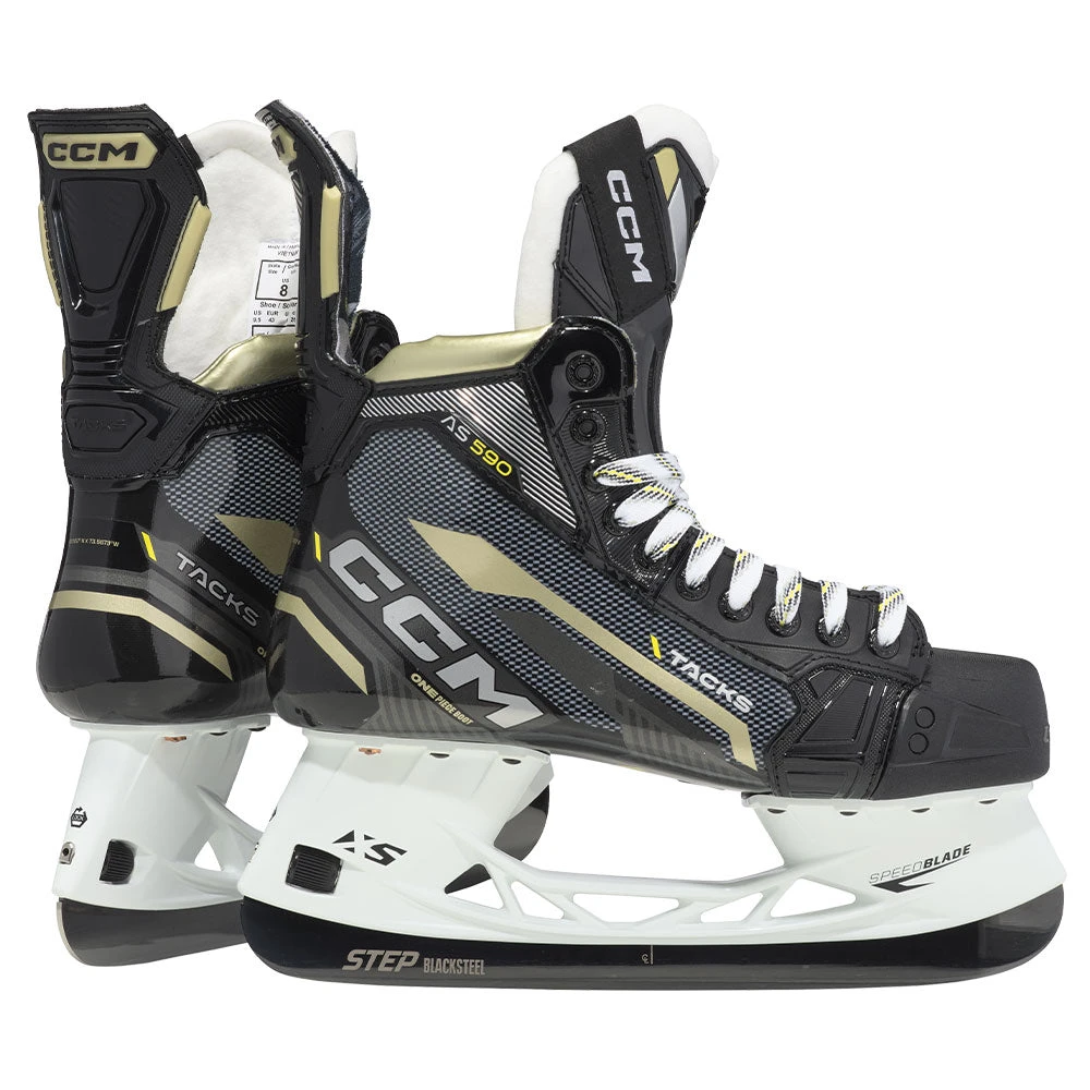CCM TACKS AS 590 INTERMEDIATE HOCKEY SKATES 3 CCM TACKS AS 590 INTERMEDIATE HOCKEY SKATES