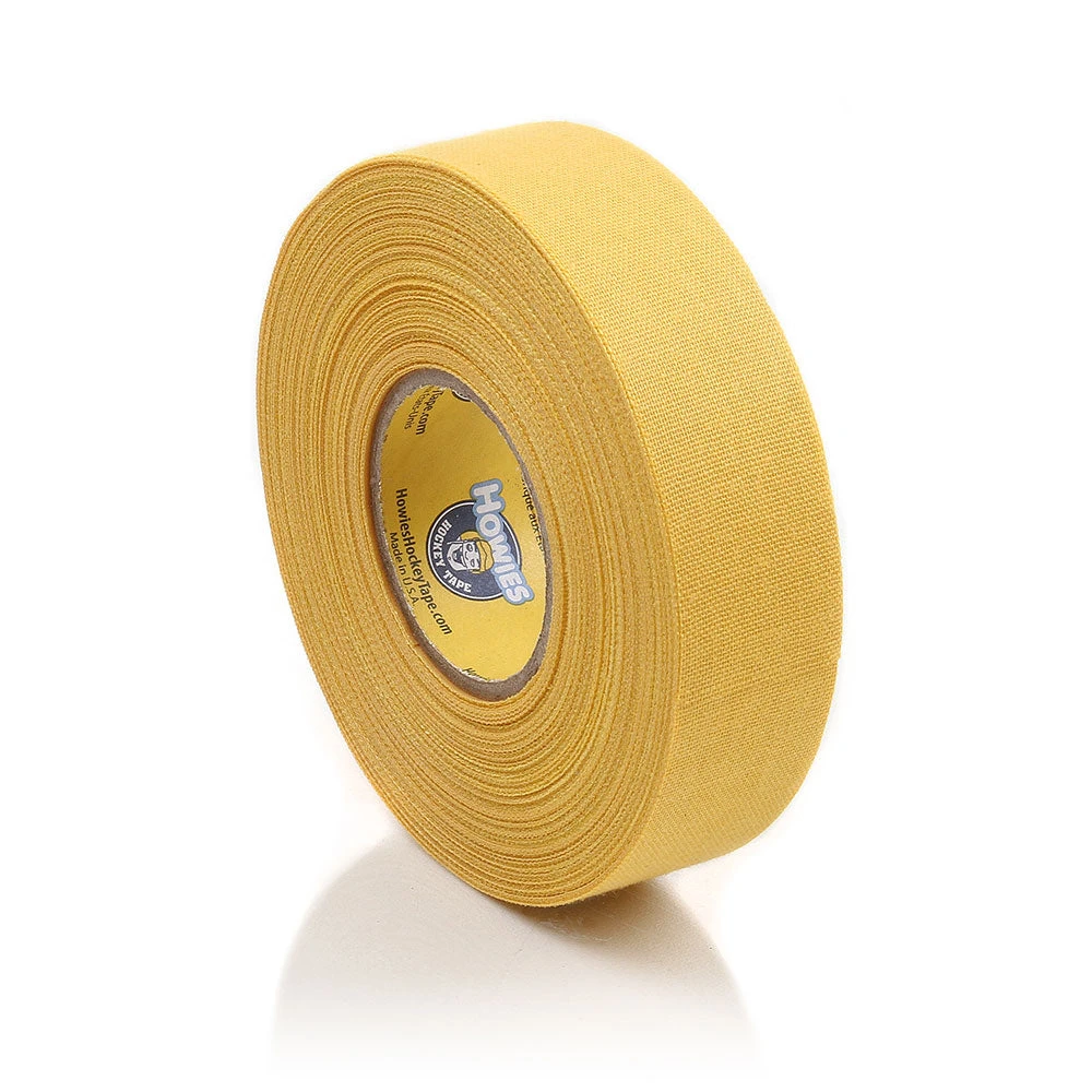 HOWIES CLOTH HOCKEY TAPE - YELLOW 3 HOWIES CLOTH HOCKEY TAPE - YELLOW