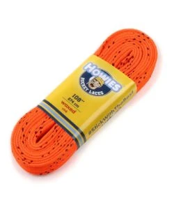 HOWIES WAXED HOCKEY SKATE LACES -Hockey Shop HOWIES WAXED HOCKEY SKATE LACES orange
