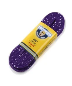 HOWIES WAXED HOCKEY SKATE LACES -Hockey Shop HOWIES WAXED HOCKEY SKATE LACES purple