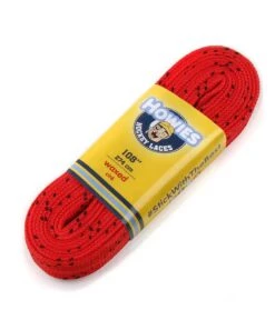 HOWIES WAXED HOCKEY SKATE LACES -Hockey Shop HOWIES WAXED HOCKEY SKATE LACES red