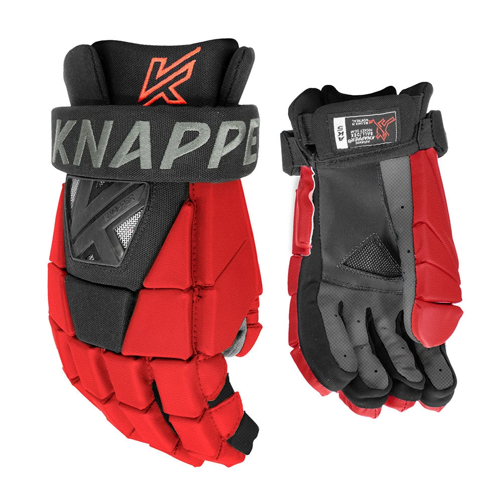 KNAPPER AK5 BALL HOCKEY GLOVES 3 KNAPPER AK5 BALL HOCKEY GLOVES