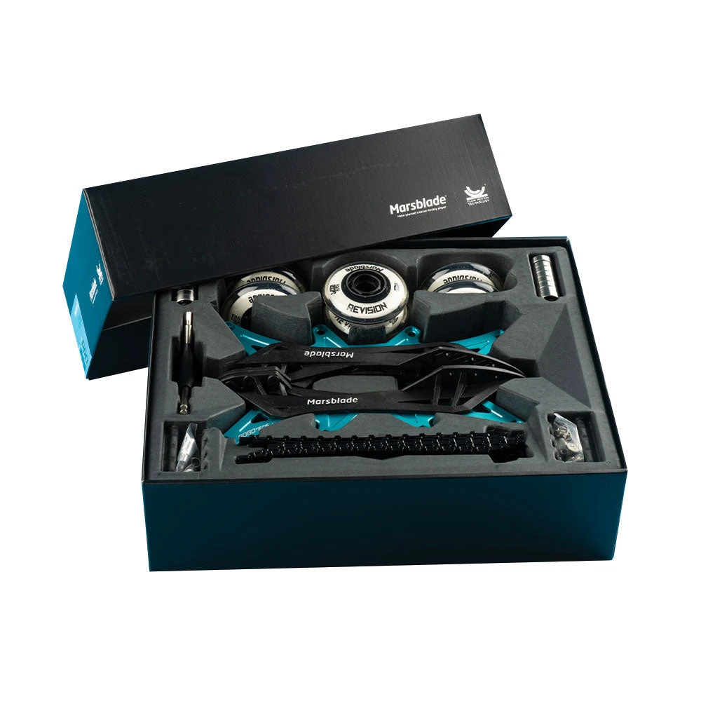 MARSBLADE R1 ROLLER HOCKEY COMPLETE ROLLER SKATES FRAME KIT 4 MARSBLADE R1 ROLLER HOCKEY COMPLETE ROLLER SKATES FRAME KIT - Image 2