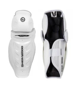 SHERWOOD SHER-WOOD 5030 SENIOR HOCKEY HOCKEY SHIN PADS