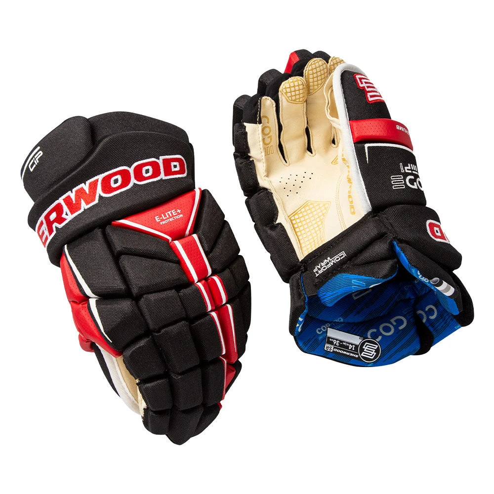 SHERWOOD CODE TMP 1 JUNIOR HOCKEY GLOVES 3 SHERWOOD CODE TMP 1 JUNIOR HOCKEY GLOVES
