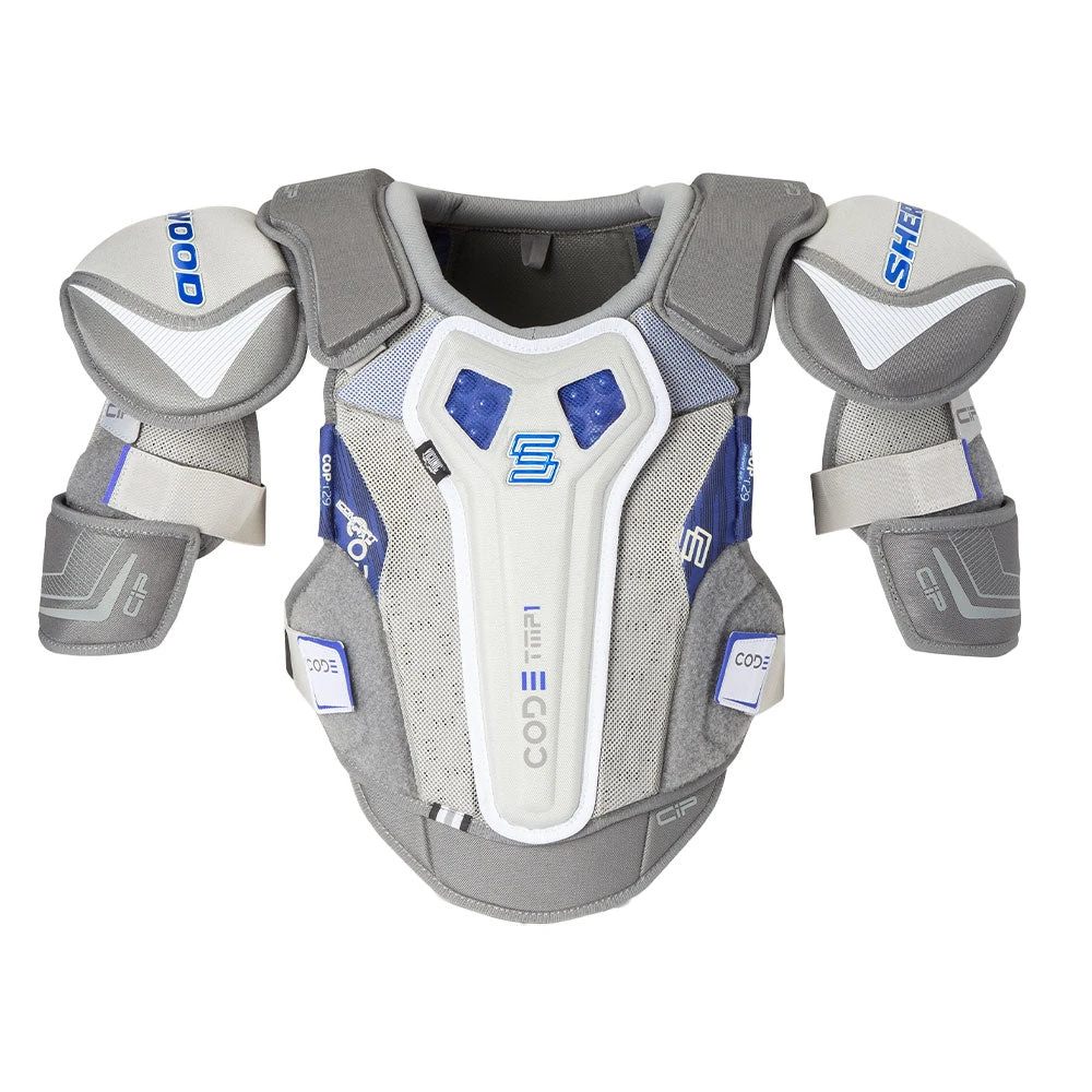 SHERWOOD CODE TMP 1 SENIOR SHOULDER PADS 3 SHERWOOD CODE TMP 1 SENIOR SHOULDER PADS