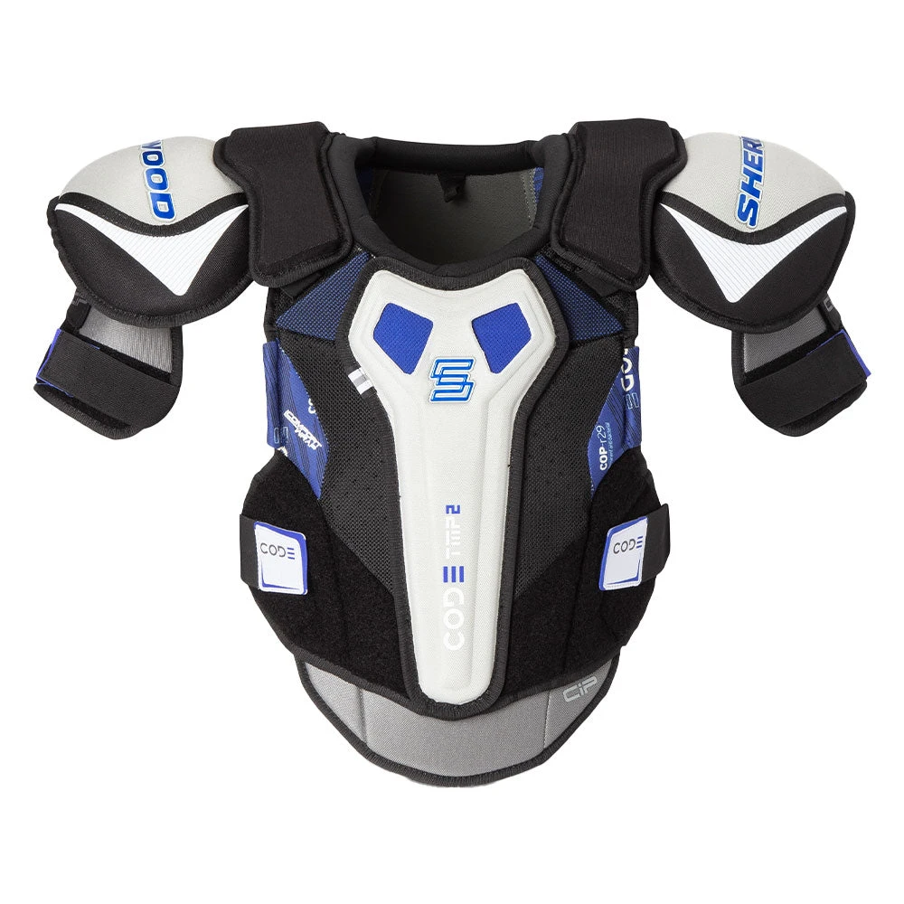 SHERWOOD CODE TMP 2 JUNIOR SHOULDER PADS 3 SHERWOOD CODE TMP 2 JUNIOR SHOULDER PADS