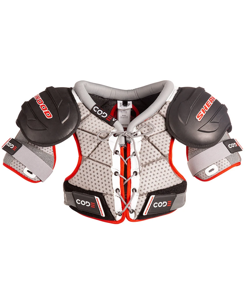 SHERWOOD CODE V SENIOR HOCKEY SHOULDER PADS 5 SHERWOOD CODE V SENIOR HOCKEY SHOULDER PADS - Image 3