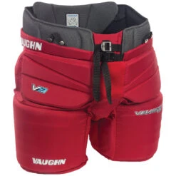 VAUGHN V9 PRO SENIOR GOALIE PANTS 7 VAUGHN V9 PRO SENIOR GOALIE PANTS -Hockey Shop VAUGHN V9 PRO SENIOR GOALIE PANTS RED