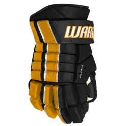WARRIOR ALPHA FR PRO SENIOR HOCKEY GLOVES -Hockey Shop WARRIOR ALPHA FR PRO SENIOR HOCKEY GLOVES BLACK YELLOW
