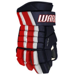 WARRIOR ALPHA FR PRO SENIOR HOCKEY GLOVES -Hockey Shop WARRIOR ALPHA FR PRO SENIOR HOCKEY GLOVES NAVY RED WHITE