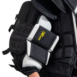 WARRIOR RITUAL RX3 PRO+ SENIOR CHEST PROTECTOR -Hockey Shop Warrior RX3 Pro Goalie Chest Protector Model Arm