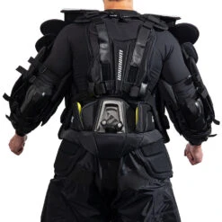 WARRIOR RITUAL RX3 PRO+ SENIOR CHEST PROTECTOR -Hockey Shop Warrior RX3 Pro Goalie Chest Protector Model Back