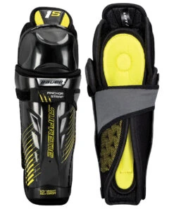 BAUER SUPREME 1S YOUTH HOCKEY SHIN PADS